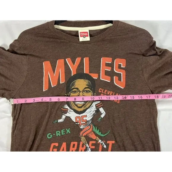 Myles Garrett Cleveland Browns G-Rex Homage T-Shirt Size Small - Picture 8 of 8